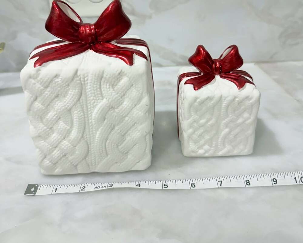 Set of 2 Gift Box LED